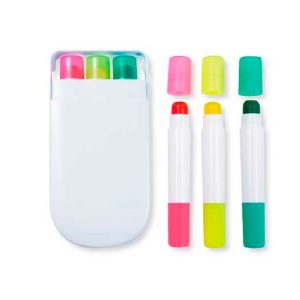 SET DE RESALTADORES TIPO CRAYOLA