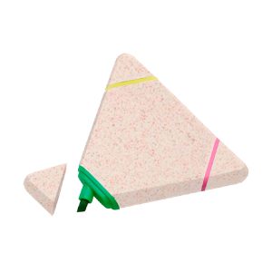 RESALTADOR TRIANGULAR FIBRA DE TRIGO 
