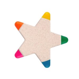 RESALTADOR ESTRELLA FIBRA DE TRIGO