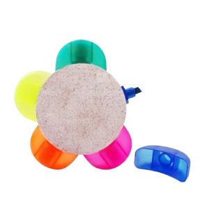 RESALTADOR FLOR FIBRA PAJA DE TRIGO